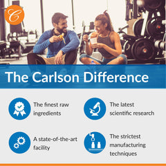 Carlson Chelated Cal-Mag in wellness routine scene shows daily support.