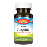 Carlson Co-QH2 Ubiquinol 100 mg softgels bottle