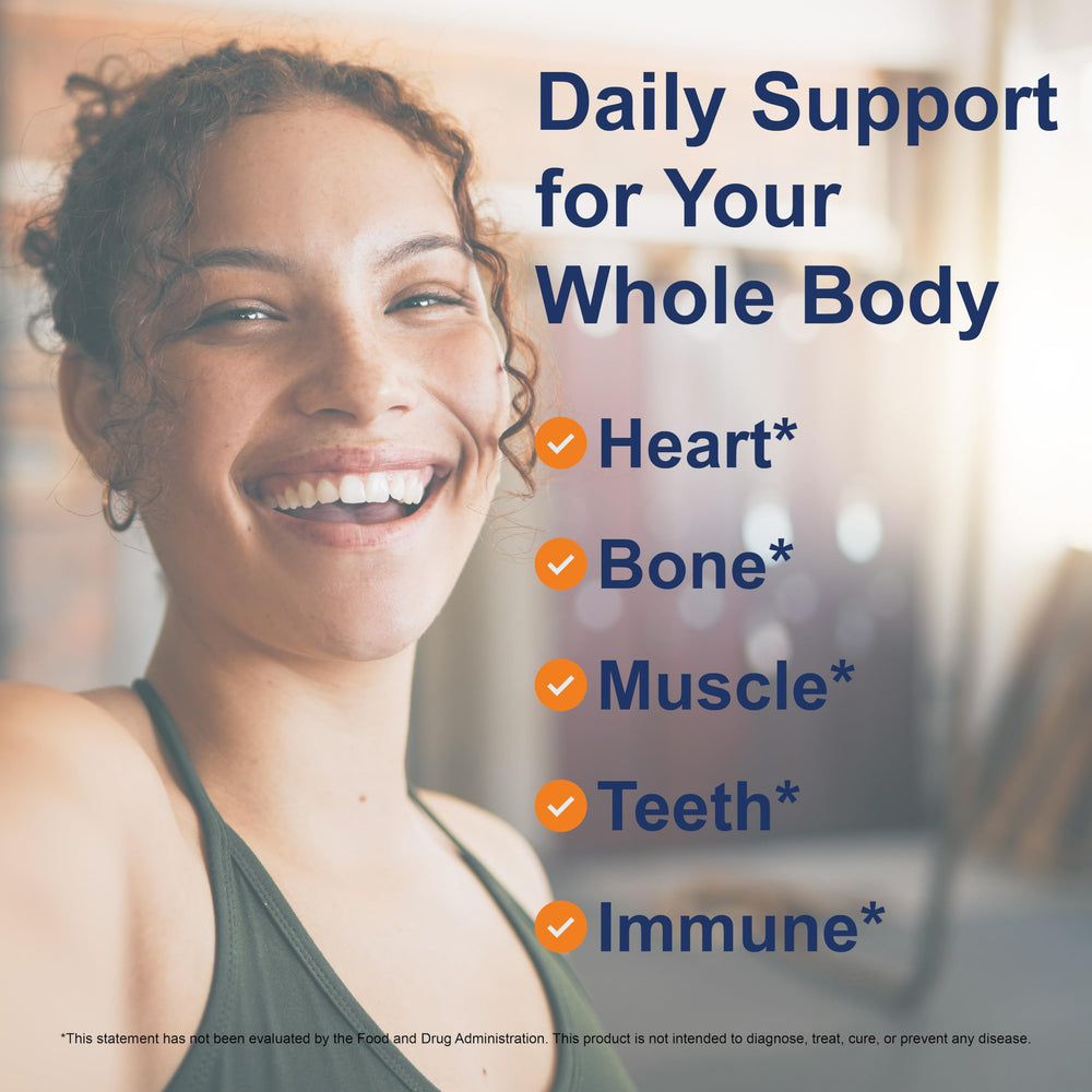 Vitamin D3 drops supporting heart and muscle health