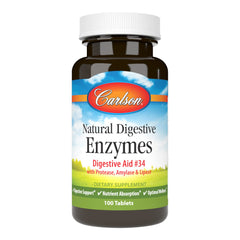 Carlson Natural Digestive Enzymes 34 bottle
