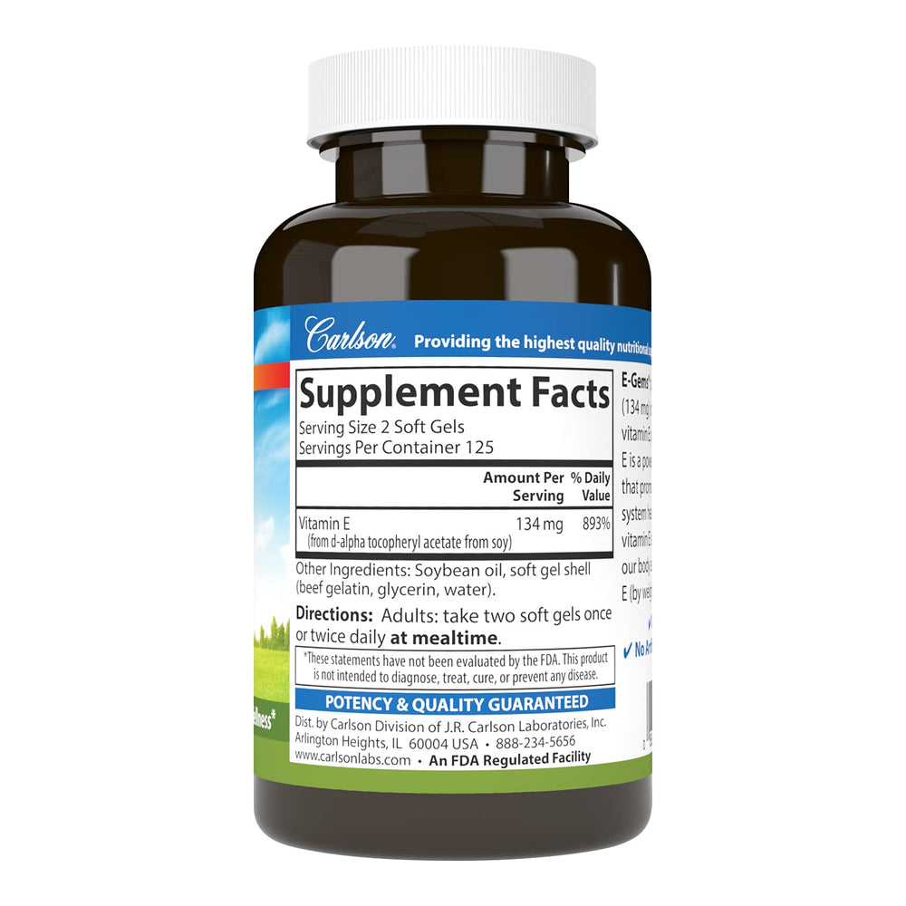 Carlson E-Gems bottle with label packshot