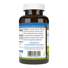 Two soft gel capsules with white background