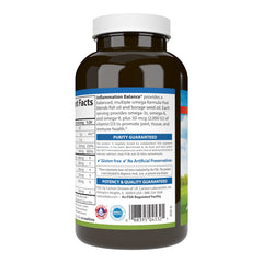 Carlson Inflammation Balance D3 icon on bottle showing vitamin D3 inclusion