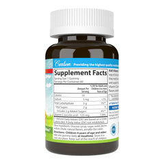 Close-up of orange flavored gummies