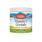 Carlson Labs Vitamin C Crystals bottle label