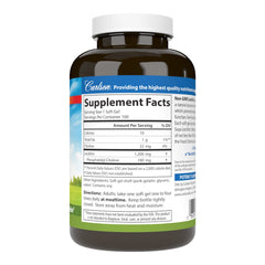 Close-up of unbleached soy lecithin softgels