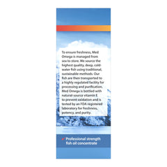 Carlson Med Omega Lemon-Lime ingredients — sustainably sourced omega-3s.