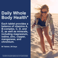 Illustration showing immune support benefits of Carlson Mini-Multi