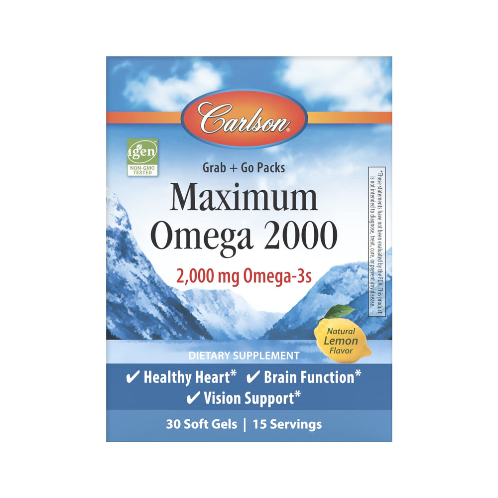 On-the-go lifestyle with Carlson Maximum Omega 2000 packs