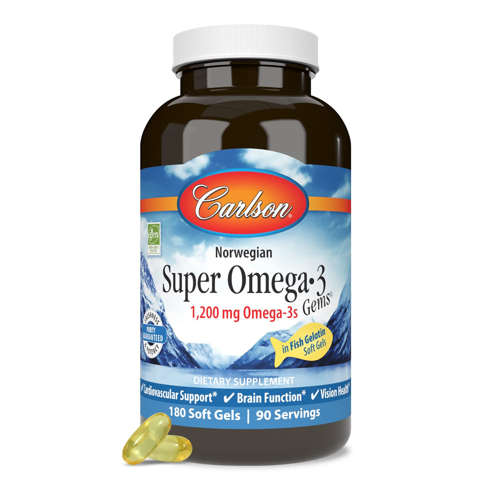 Graphic illustrating cardiovascular, brain function, and vision support from omega-3s