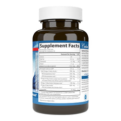 Carlson Salmon Oil Complete softgels closeup showing smooth capsules for daily wellness.