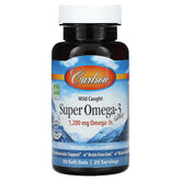 Carlson Super Omega-3 Gems bottle with 1200 mg omega-3s, wild-caught and sustainably sourced