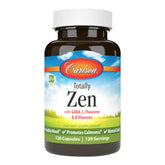 Carlson Totally Zen bottle with 120 capsules