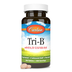 Close-up of Tri-B B-Complex tablets