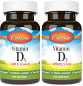 Carlson Vitamin D3 bottle front view