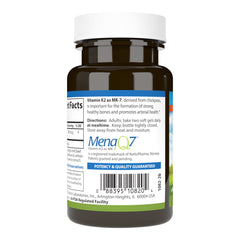 Packaging of Carlson Vitamin K2 MK-7 180 mcg softgels
