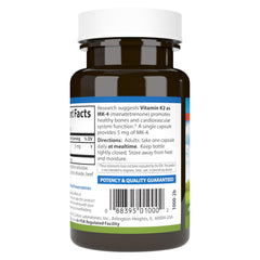 Bones and heart health concept with K2 vitamin