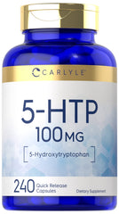 Carlyle 5HTP 100mg 240 capsules bottle
