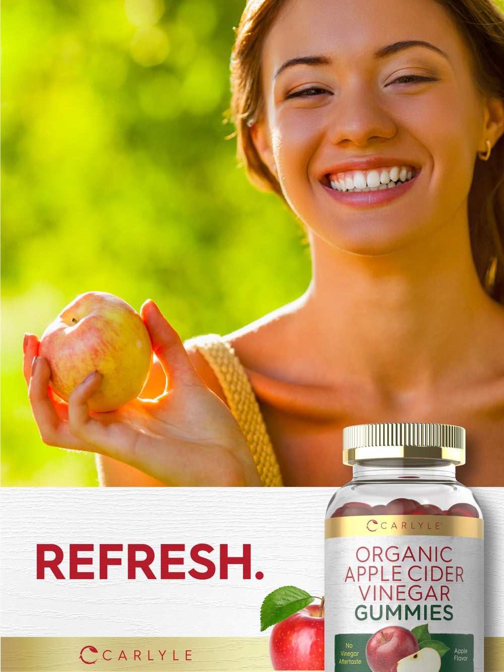 Carlyle nutrition and ingredient label close-up demonstrating transparency
