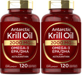 Carlyle Antarctic Krill Oil 2000 mg bottle and label