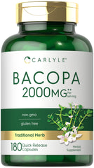 Carlyle Bacopa Monnieri Capsules bottle label