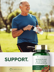 Ingredients: Berberine and Ceylon Cinnamon Complex