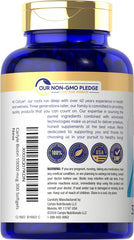 Close-up of Carlyle Biotin 10000mcg softgels