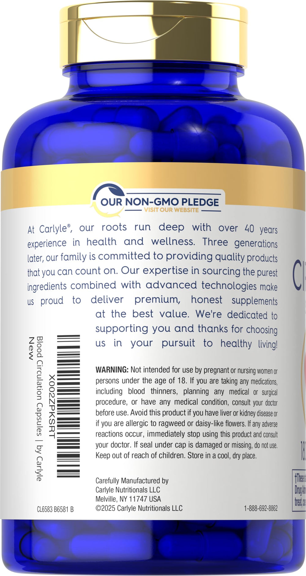 Illustration of Horse Chestnut used in Carlyle Blood Circulation
