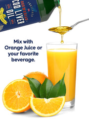 Non-GMO and gluten-free Carlyle Cod Liver Oil Liquid image