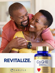 Non-GMO label on Carlyle CoQ10 Softgels