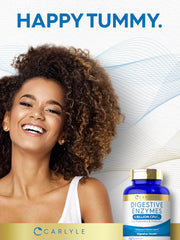 Capsules beside bottle in lifestyle setting