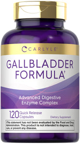 Carlyle Gallbladder Supplement bottle on white background