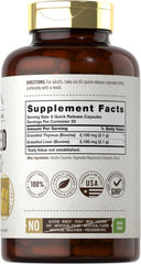 Close-up of Grass Fed Thymus and Liver capsules