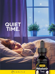 Two-pack Carlyle Kids Melatonin Liquid packaging