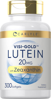 Carlyle Lutein Zeaxanthin 20mg 300 Softgels bottle