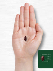 Product shot with tomatoes to emphasize natural lycopene source