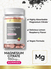Lab-tested Carlyle Magnesium Citrate Gummies