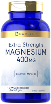 Carlyle Magnesium Oxide 400mg bottle with label