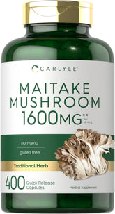 Carlyle Maitake Mushroom Capsules bottle front view