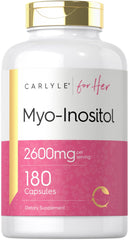 Carlyle Myo-Inositol 2600mg bottle with label