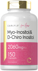 Carlyle Myo-Inositol & D-Chiro Inositol supplement bottle label