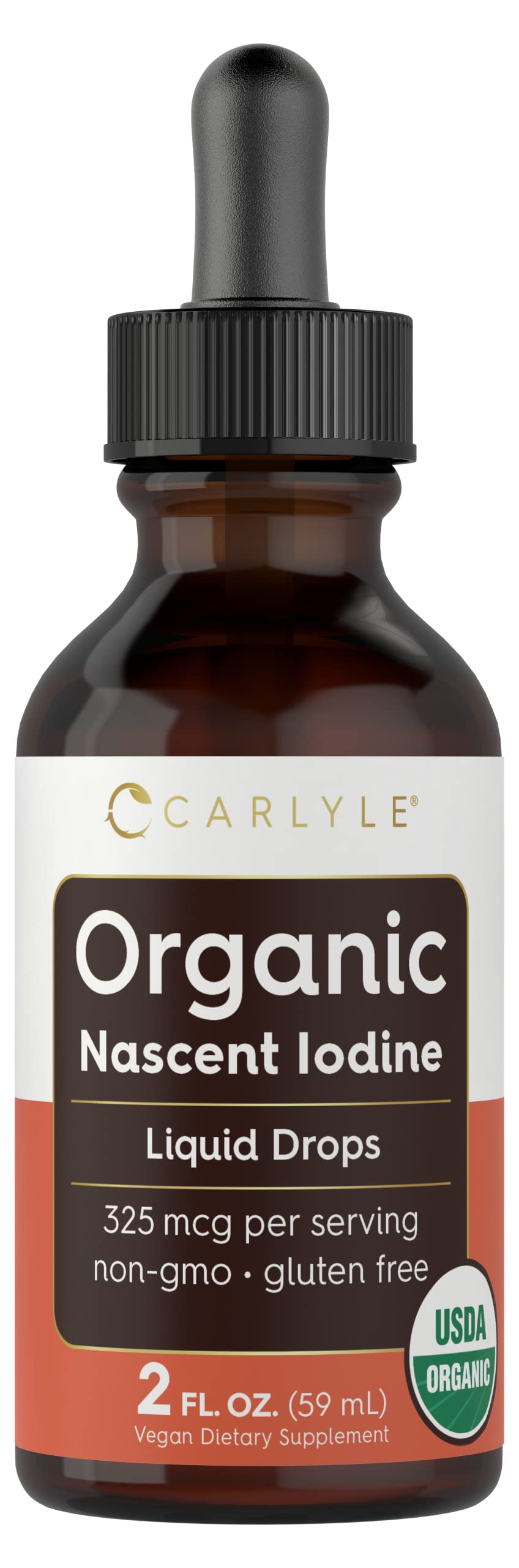 Carlyle Nascent Iodine Liquid Drops 2 oz bottle