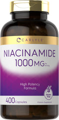Carlyle Niacinamide 1000 mg bottle front view