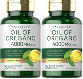 Hero image: Carlyle Oregano Oil 4000mg - 150 softgels, pack of 2