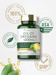 Carlyle Oregano Oil capsules in pack ready to take.