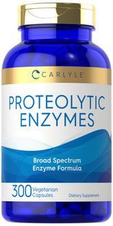 Carlyle Proteolytic Enzymes 300 Capsules bottle - front view