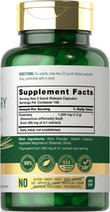 Close-up of Rosemary Capsules – 1200mg per serving