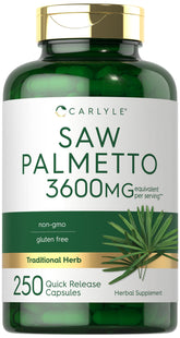 Carlyle Saw Palmetto 3600 mg 250 capsules product main image