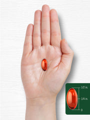 Bottle and packaging display for Carlyle Sea Buckthorn Oil Capsules