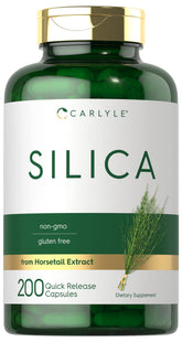 Carlyle Silica Supplement Capsules 200-count bottle front view